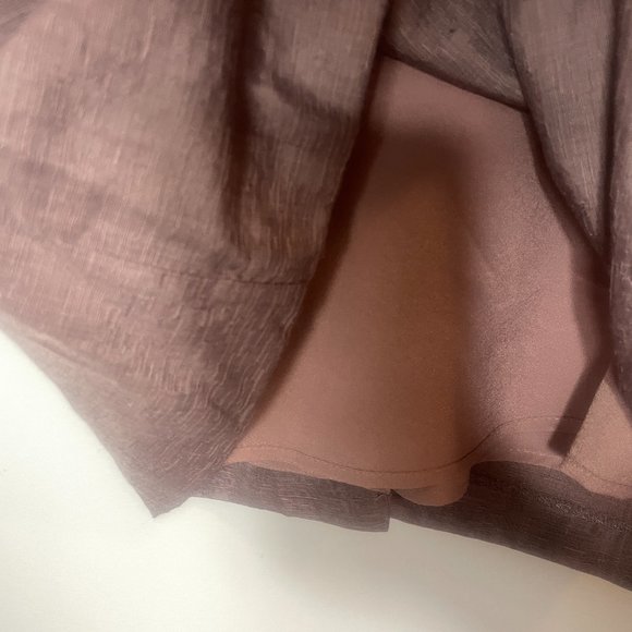 Ann Loft Purple Sleeveless Sheath Dress Size 6 Jewel Tone Office Classic - Picture 4 of 7